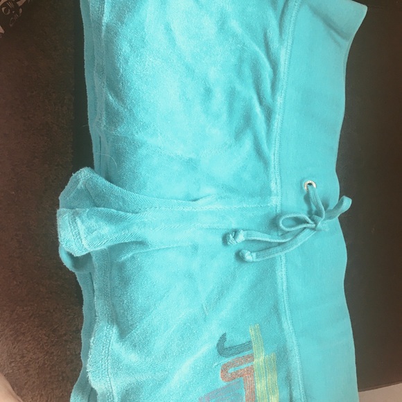 Teal/Blue Juicy Couture Shorts. (SOLD) - Picture 2 of 3